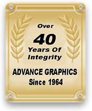 Advance Graphics 40 Years